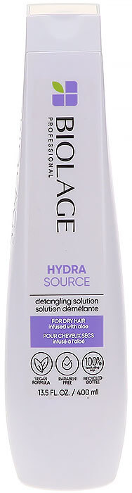 Damaged Hair Matrix Biolage HydraSource Detangling Solution
