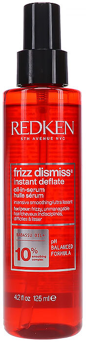 Damaged Hair Redken Frizz Dismiss Instant Deflate Leave-in Smoothing Oil Serum