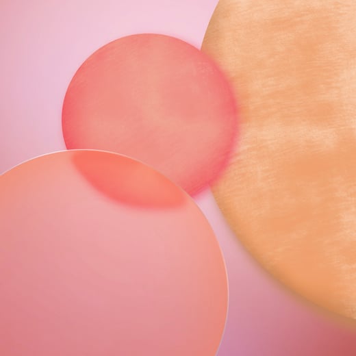 Glazed orbs