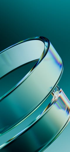 Deep Turquoise Bands 
