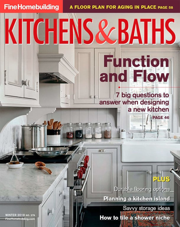 Jennifer Gilmer Kitchen & Bath Featured in Kitchens & Baths Function and Flow