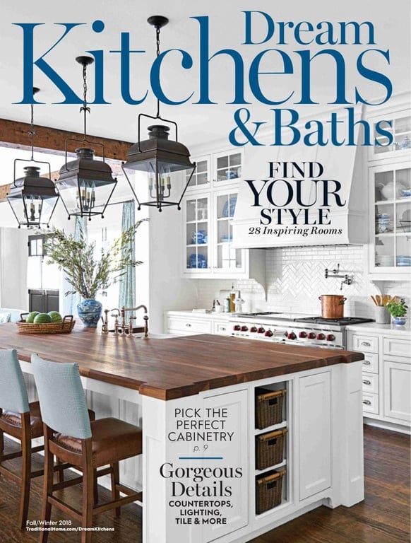 Jennifer Gilmer Kitchen & Bath Featured in Dream Kitchens & Baths Find Your Style