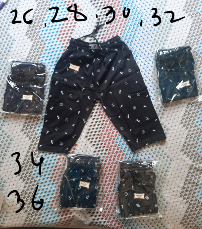 T-shirts,short,capri,bras,boys vest,shorts girls vest and shorts etc