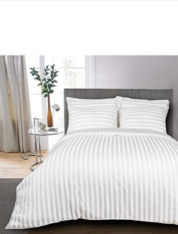 satin soft white bed spread king size