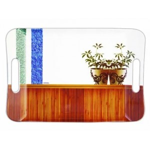 Borosil Sigma Medium Tray, Aqua