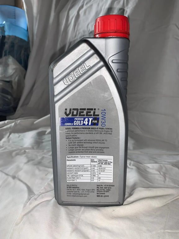 VDEEL 10W30 Motor Oil