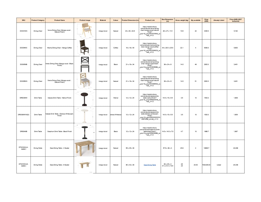 Gaia Round Coffee Table