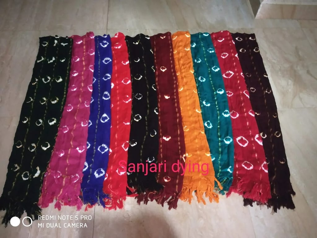 Bandhej Cotton Dupatta