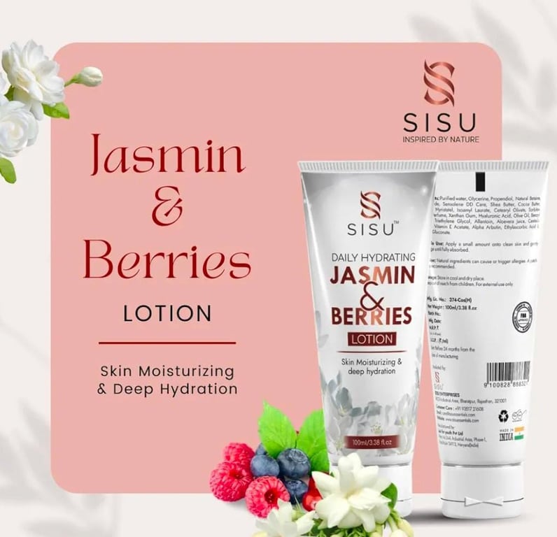 SISU JASMINE & BERRIES DAILY HYDRATING LOTION