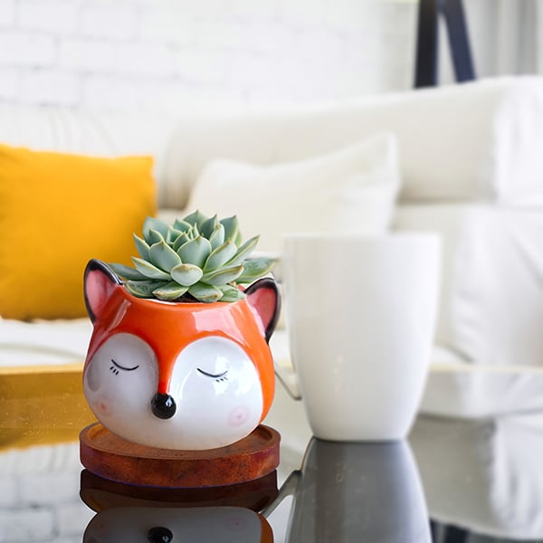 Cute Animal Shape Ceramic Flower Pots