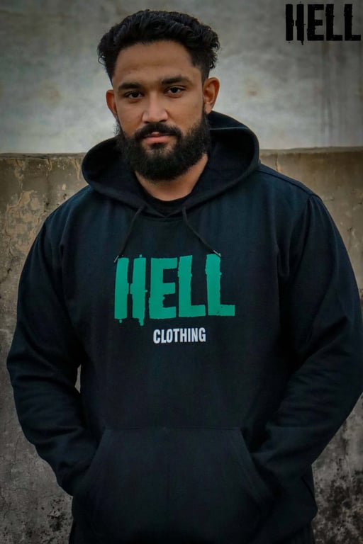 Hell Clothing Hoodie Black