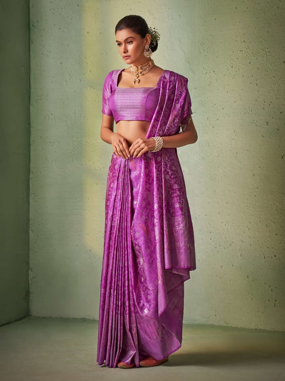 Vardha Assorted Silk &amp; Georgette Sarees Bulk Lot | Surat Stock