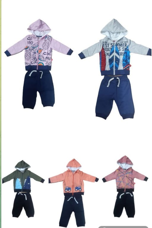 Kids Winter Hoodie Set