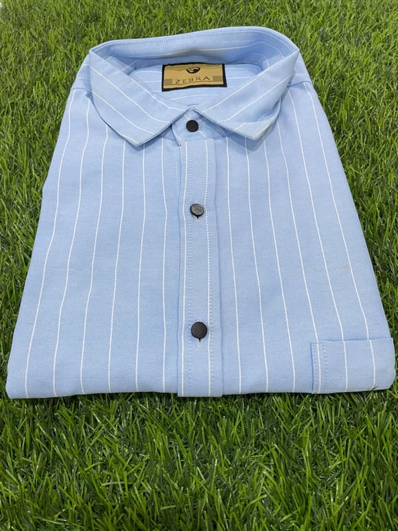 Zebra Men Cotton Shirt