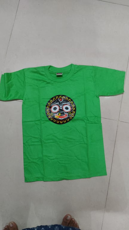 Jagannath print T-shirt