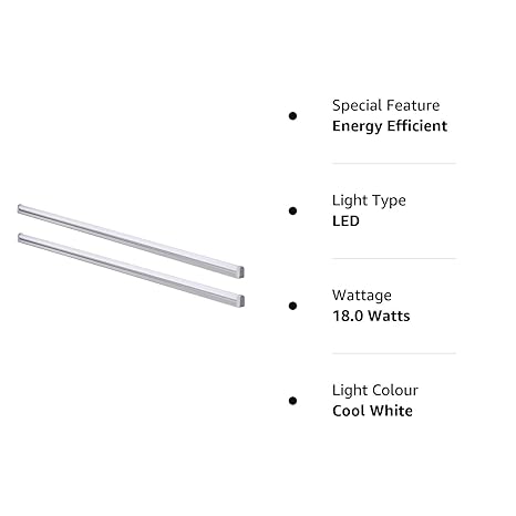 18W LED BATTEN SQ BODY (SSK-SQ-1801-MG)