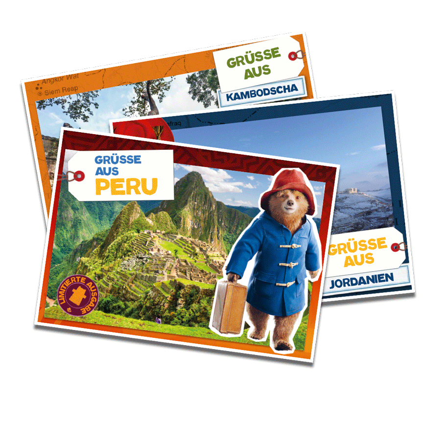 Paddingtons Postkarten