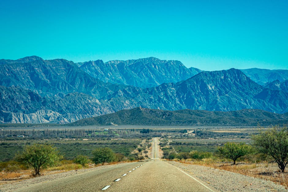 Discover the sweeping mountain vistas along Ruta 40 in Campanas, La Rioja, Argentina.