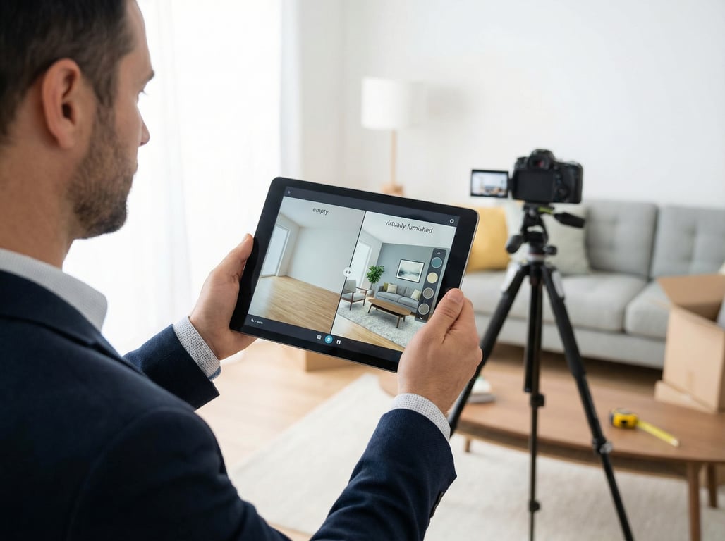 Illustration for section 1 of: Apps für Raumgestaltung in der Immobilienvermarktung: KI-Raumgestaltung, Homestaging & schnelle Vorher-Nachher-Bilder