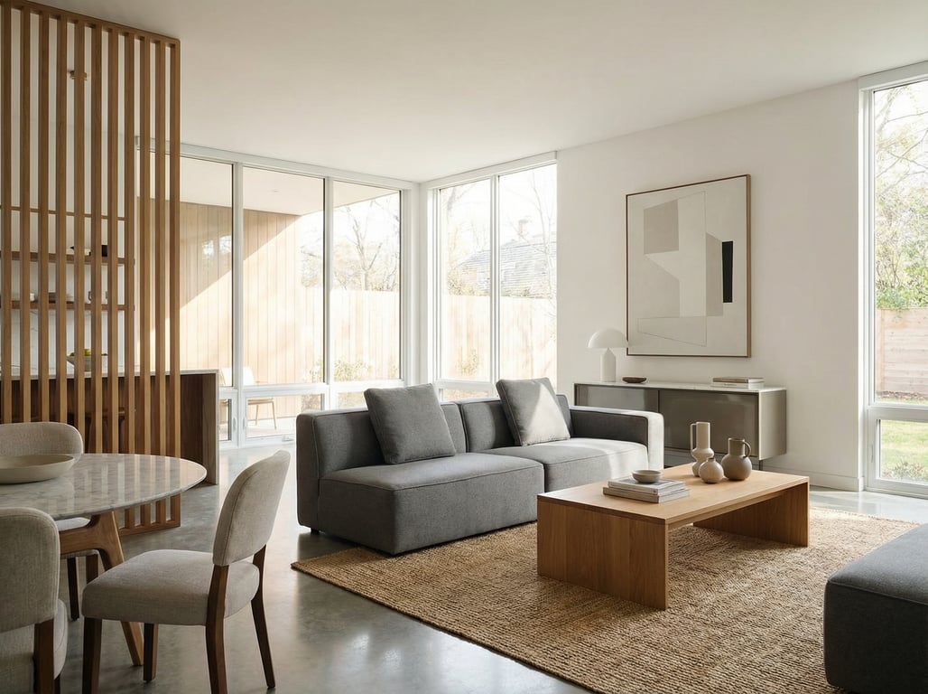 Illustration for section 2 of: Clean Lines Interior Design: What It Means + Real Examples (Rooms & Furniture)