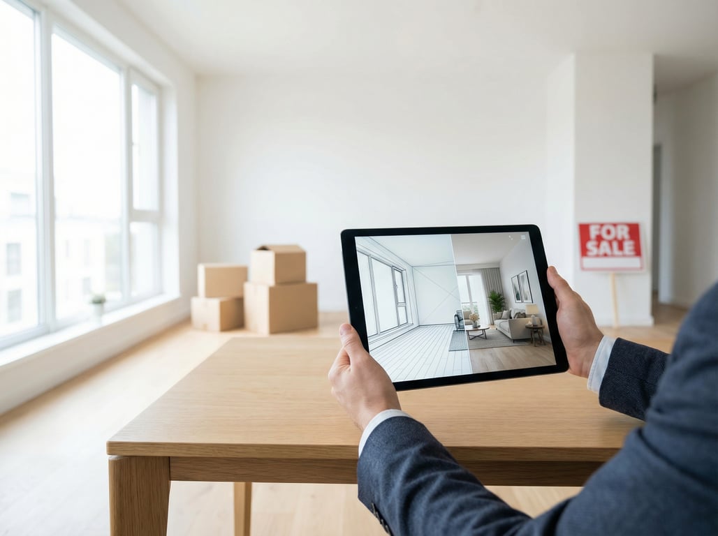 Illustration for section 1 of: KI-Raumgestaltung: Was ist das – und welche Apps eignen sich für Immobilien (Makler & Verkäufer)?