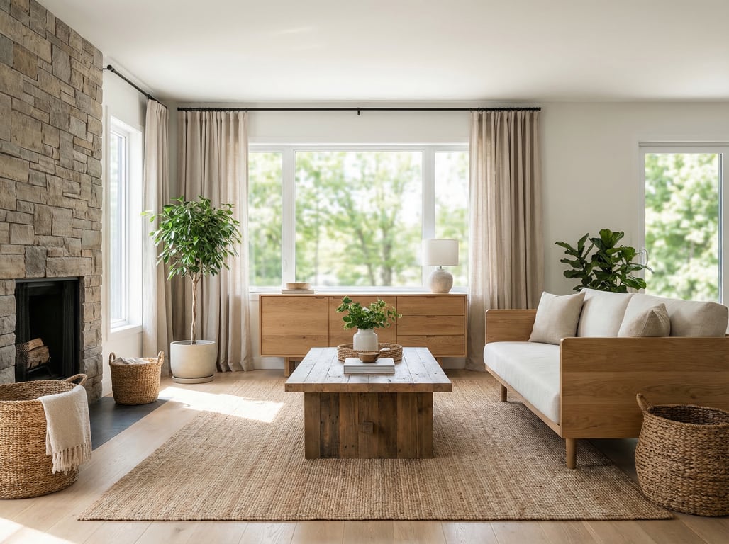 Illustration for section 1 of: Natural Elements Interior Design for Real Estate Listings: What Makes Spaces Feel Calmer, Newer, and More Valuable