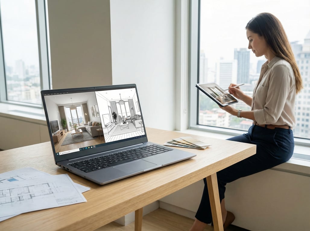 Illustration for section 1 of: Renderizar: qué es, cómo hacerlo con fotos reales y cuándo usarlo en inmobiliaria