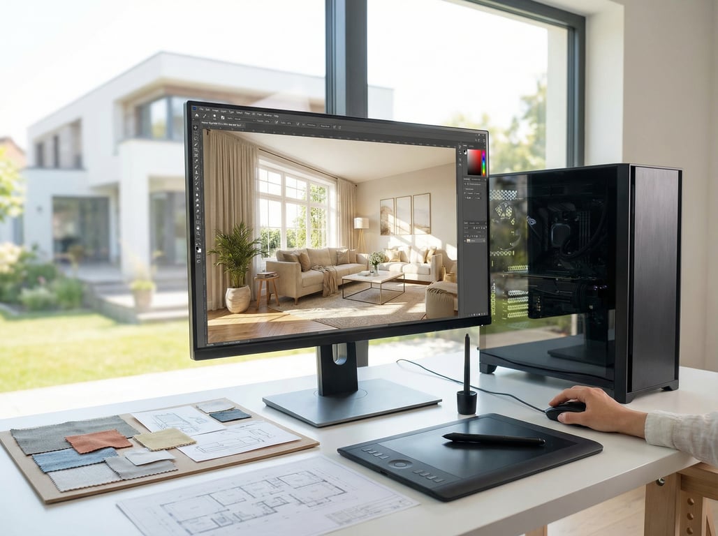 Illustration for section 2 of: Renderizar: qué es, para qué sirve y cómo hacerlo (interiores y casas)