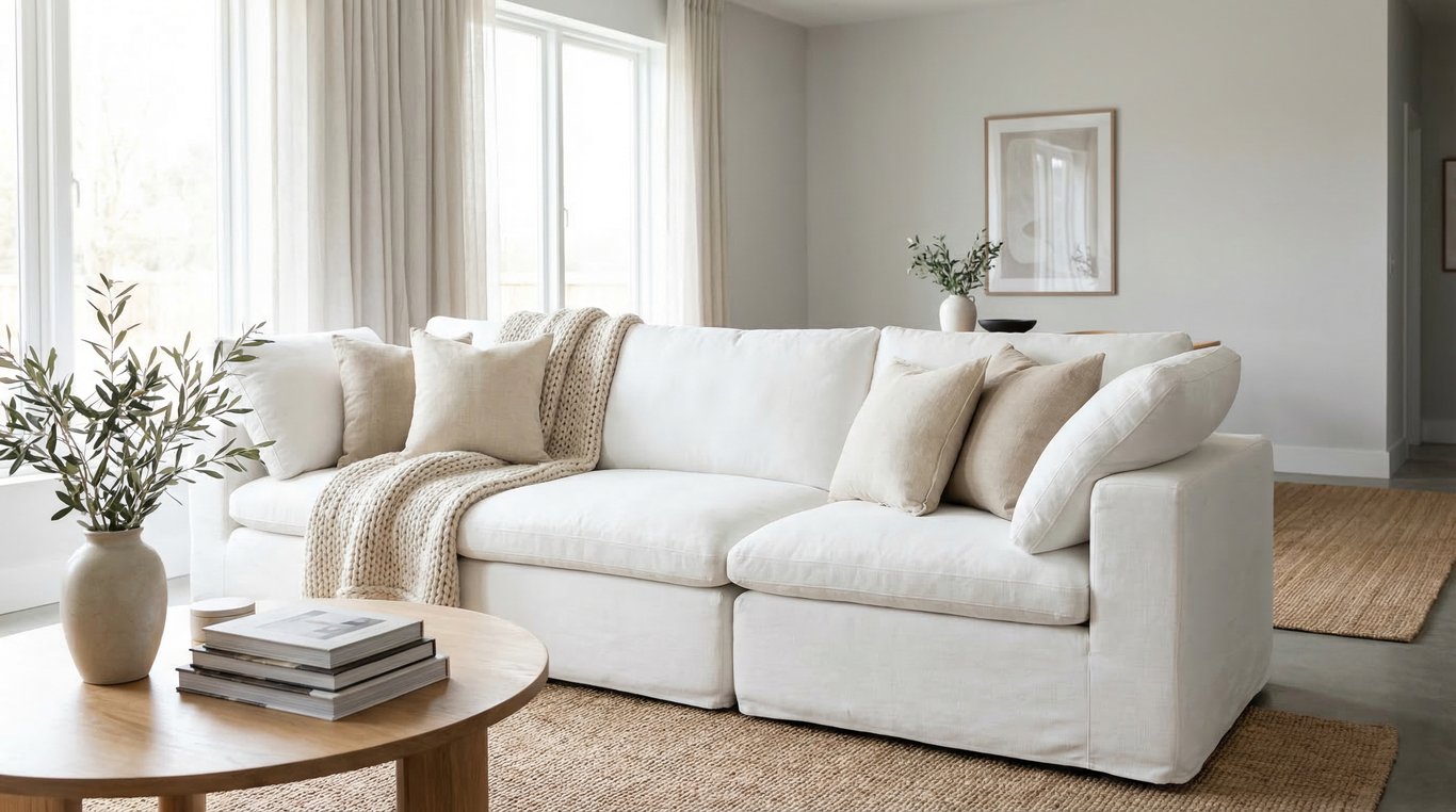 Restoration Hardware Cloud Couch Look: How to Create the Same Buyer Appeal in Listing Photos