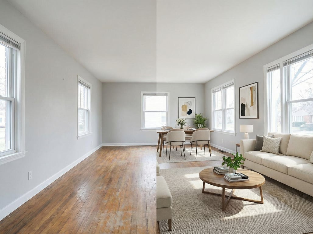 Illustration for section 2 of: Staged Home: Bedeutung, Beispiele & wann sich (virtuelles) Homestaging für Immobilien lohnt