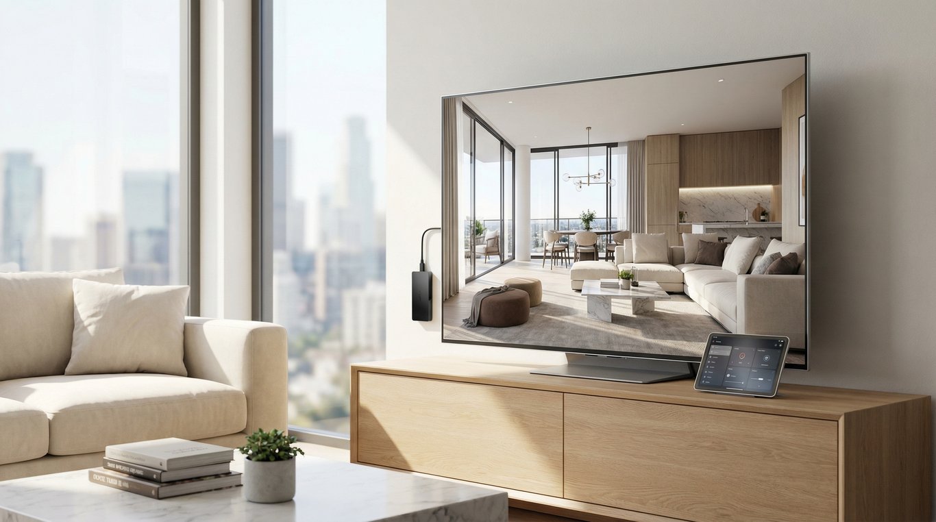 Digital Media Renderer in Real Estate Listings