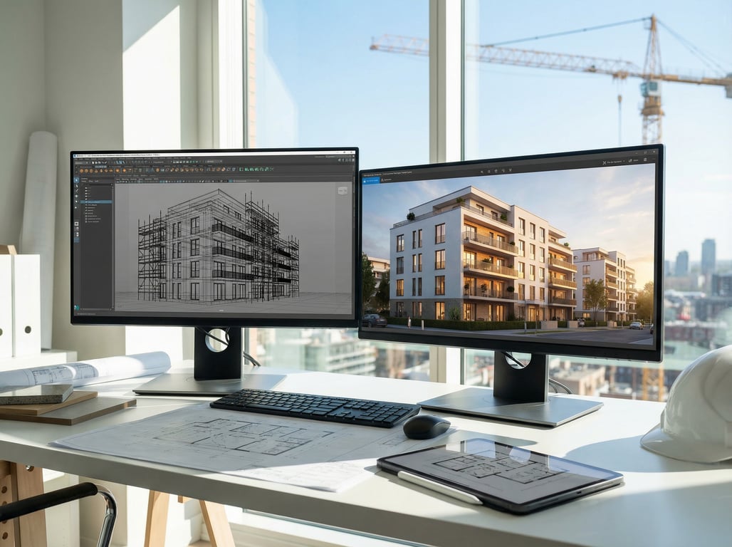 Illustration for section 2 of: What Is a Digital Media Renderer? (Real Estate & Renovation Visualization Explained)