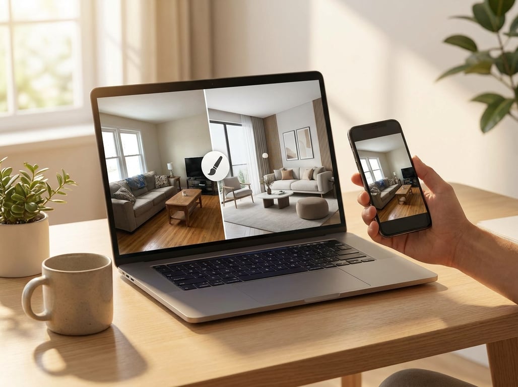 Illustration for section 1 of: Canva AI Interior Styler: how usarlo desde una foto