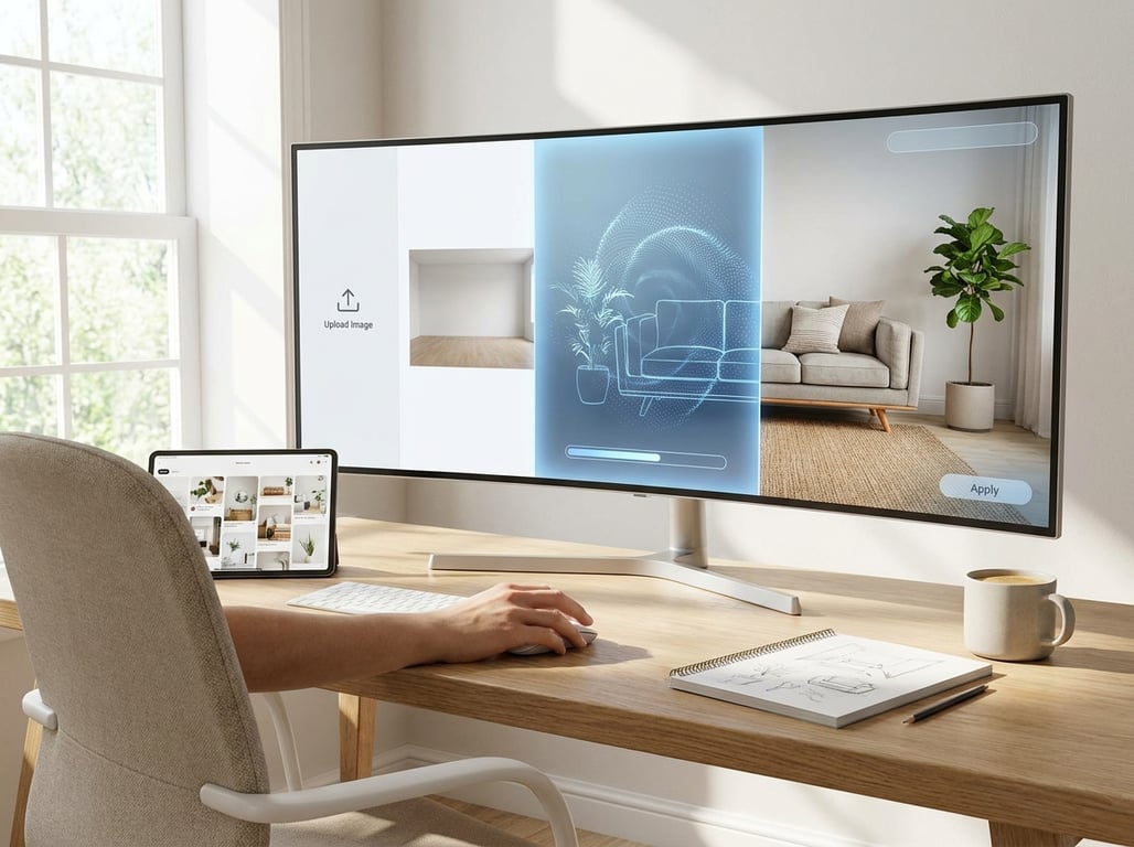 Illustration for section 1 of: Canva AI Interior Styler review: features, limits, when