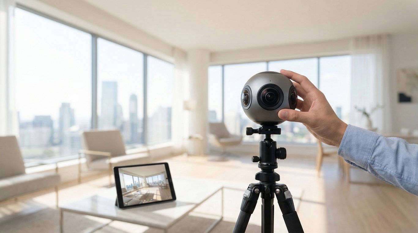 360°-Kamera für Immobilien: Wann sie sich lohnt (Makler-Guide) + Checkliste