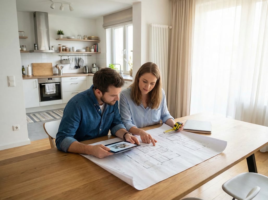 Illustration for section 2 of: Grundriss Wohnung verstehen und für Exposé, Renovierungsplanung und Vermarktung nutzen