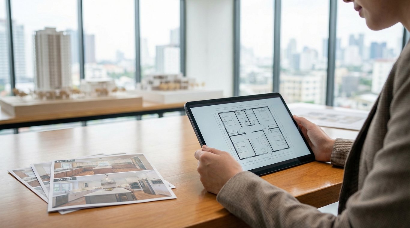 Hausplaner für Immobilienvermarktung: Wann Grundriss reicht und wann Vorher-Nachher-Bilder mehr Anfragen bringen