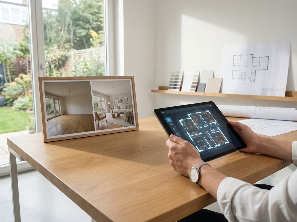 Illustration for section 1 of: Hausplaner für Immobilienvermarktung: Wann Grundriss reicht und wann Vorher-Nachher-Bilder mehr Anfragen bringen