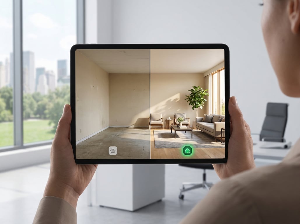 Illustration for section 1 of: KI-Raumgestaltung für Immobilienfotos: So werden „After“-Bilder listing-tauglich (Checkliste + typische Fehler)