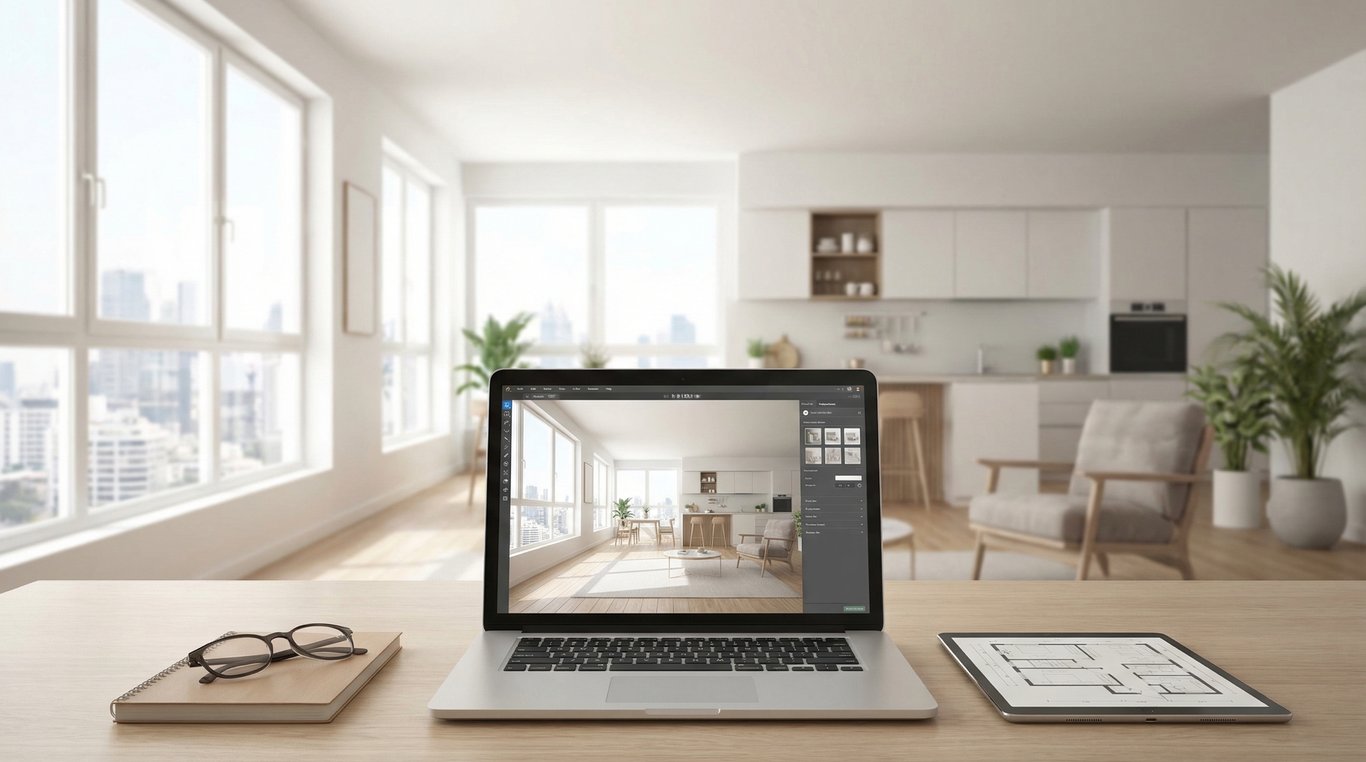 KI‑Raumgestaltung kostenlos für Immobilien: Was geht wirklich (und worauf Makler achten sollten)