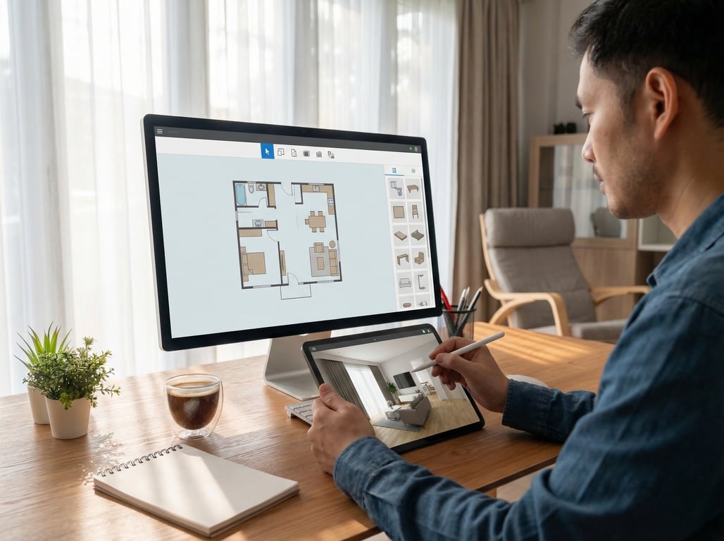 Illustration for section 2 of: Planner 5D: Funktionen & Preis (kurz) + die besten Alternativen für Immobilien (2026)