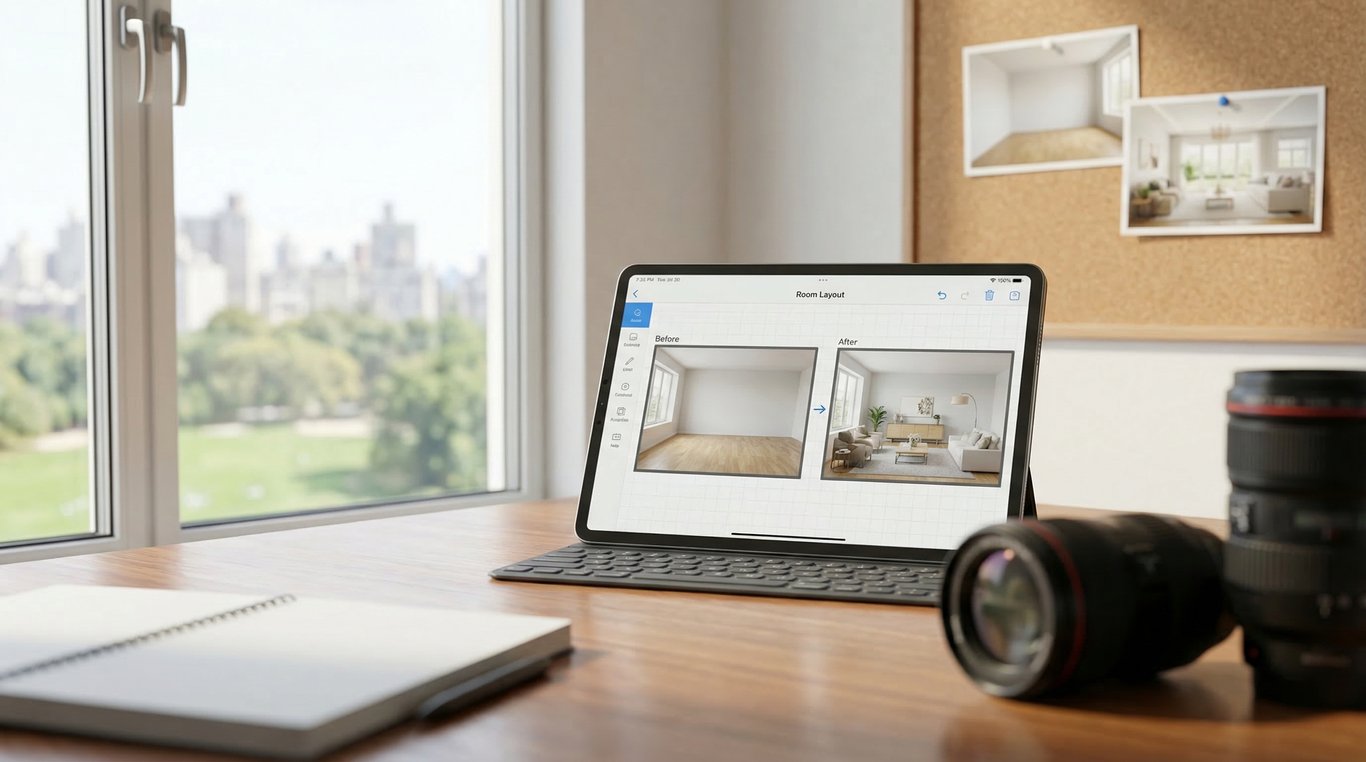 Raumplaner Apps für Immobilienmakler: Welche Tools helfen wirklich bei Visualisierung und Vorher-Nachher-Fotos?