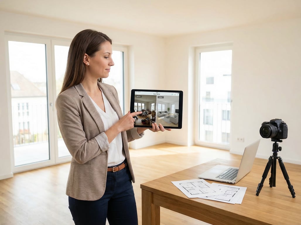 Illustration for section 1 of: Raumplaner Apps für Immobilienmakler: Welche Tools helfen wirklich bei Visualisierung und Vorher-Nachher-Fotos?