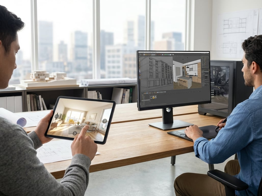 Illustration for section 2 of: Digital Media Renderer vs 3D Rendering: Real Estate Decider