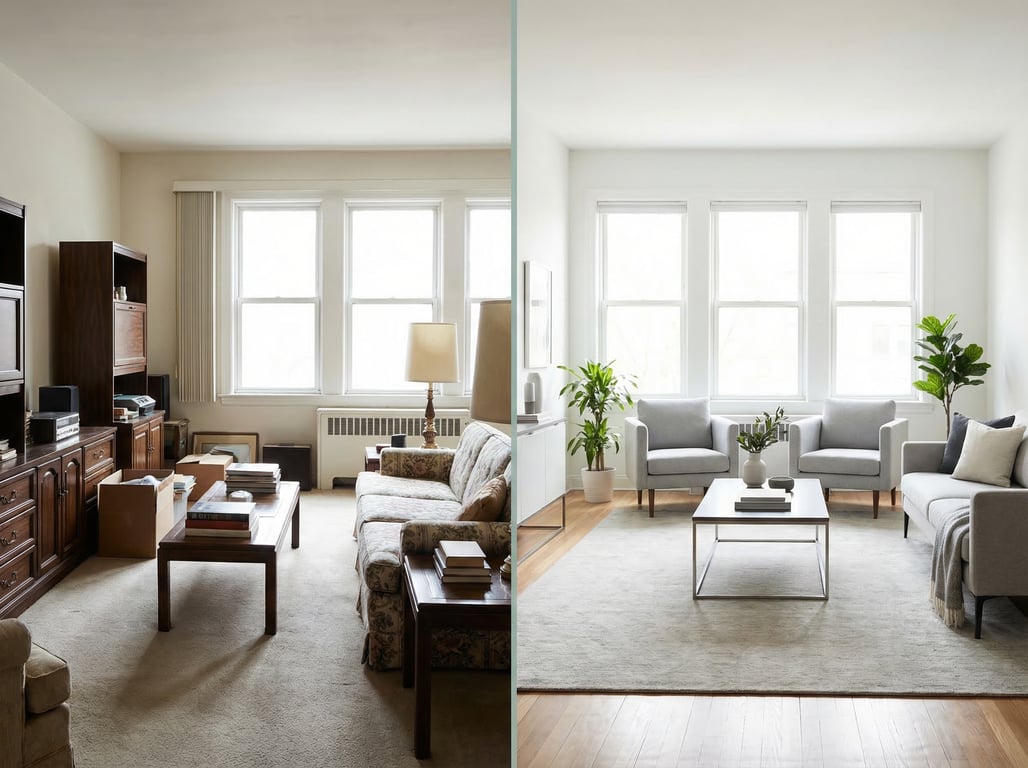 Illustration for section 1 of: Casa decor para vender piso: ideas por estancia con fotos antes y después