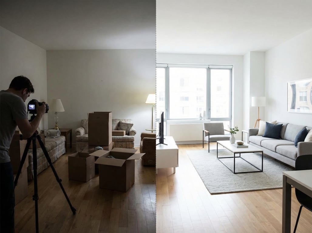 Illustration for section 1 of: Cómo hacer fotos “antes y después” para vender una casa (guía + checklist y errores comunes)