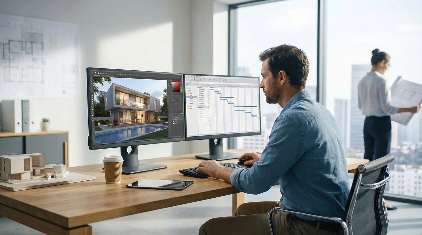 ¿Cuánto tarda un render inmobiliario? Plazos reales, revisiones y cómo acelerar la entrega