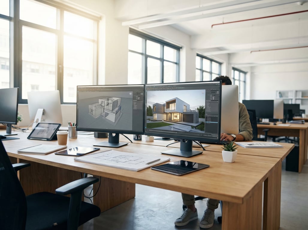 Illustration for section 1 of: ¿Cuánto tarda un render inmobiliario? Plazos reales, revisiones y cómo acelerar la entrega