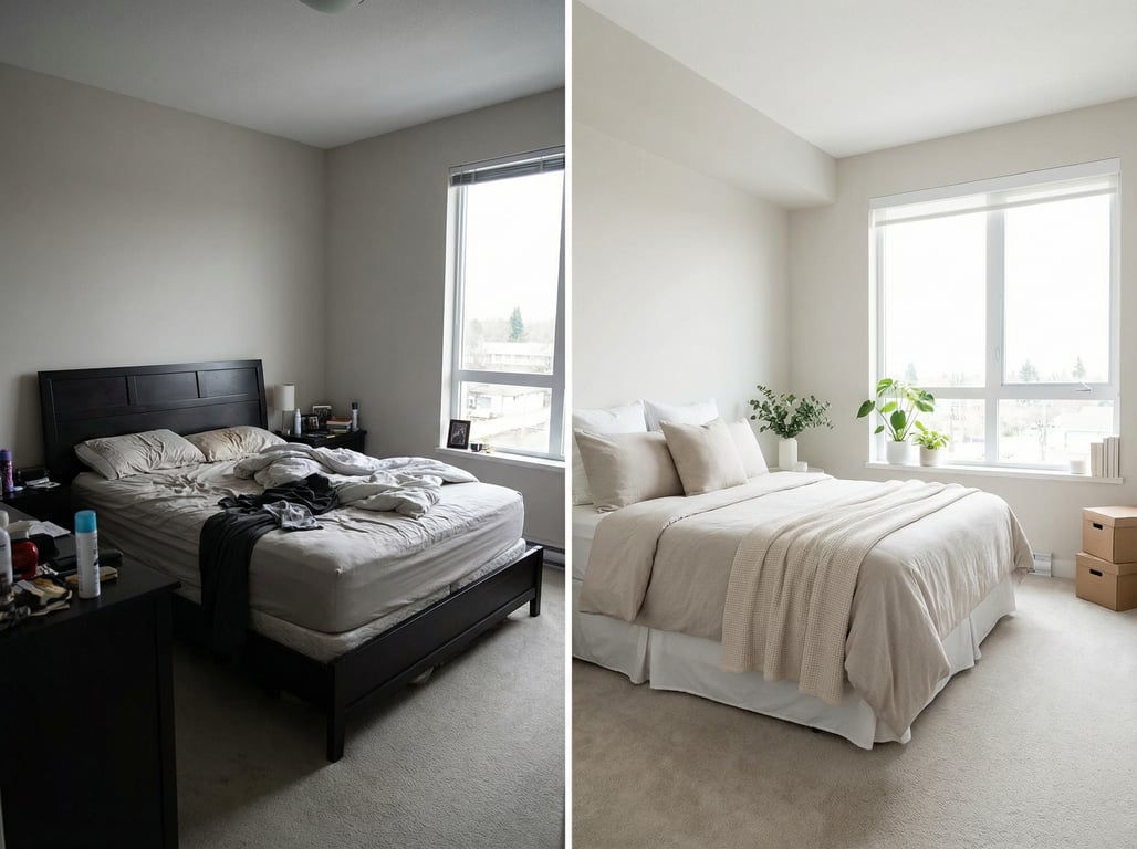 Illustration for section 2 of: Decoración de habitaciones para vender una casa: checklist por estancia + errores (con ejemplos antes/después)