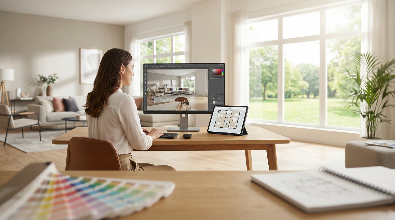 Diseñador de interiores online para inmobiliaria